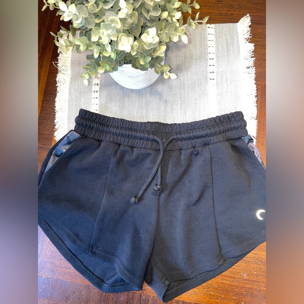 Zyia Active Black Running Shorts Womens Small Athletic Workout Shorts - Picture 1 of 2